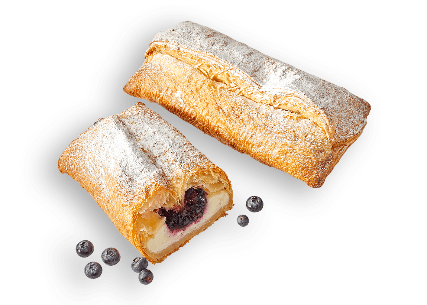 Butter-Strudel-Heidelbeer