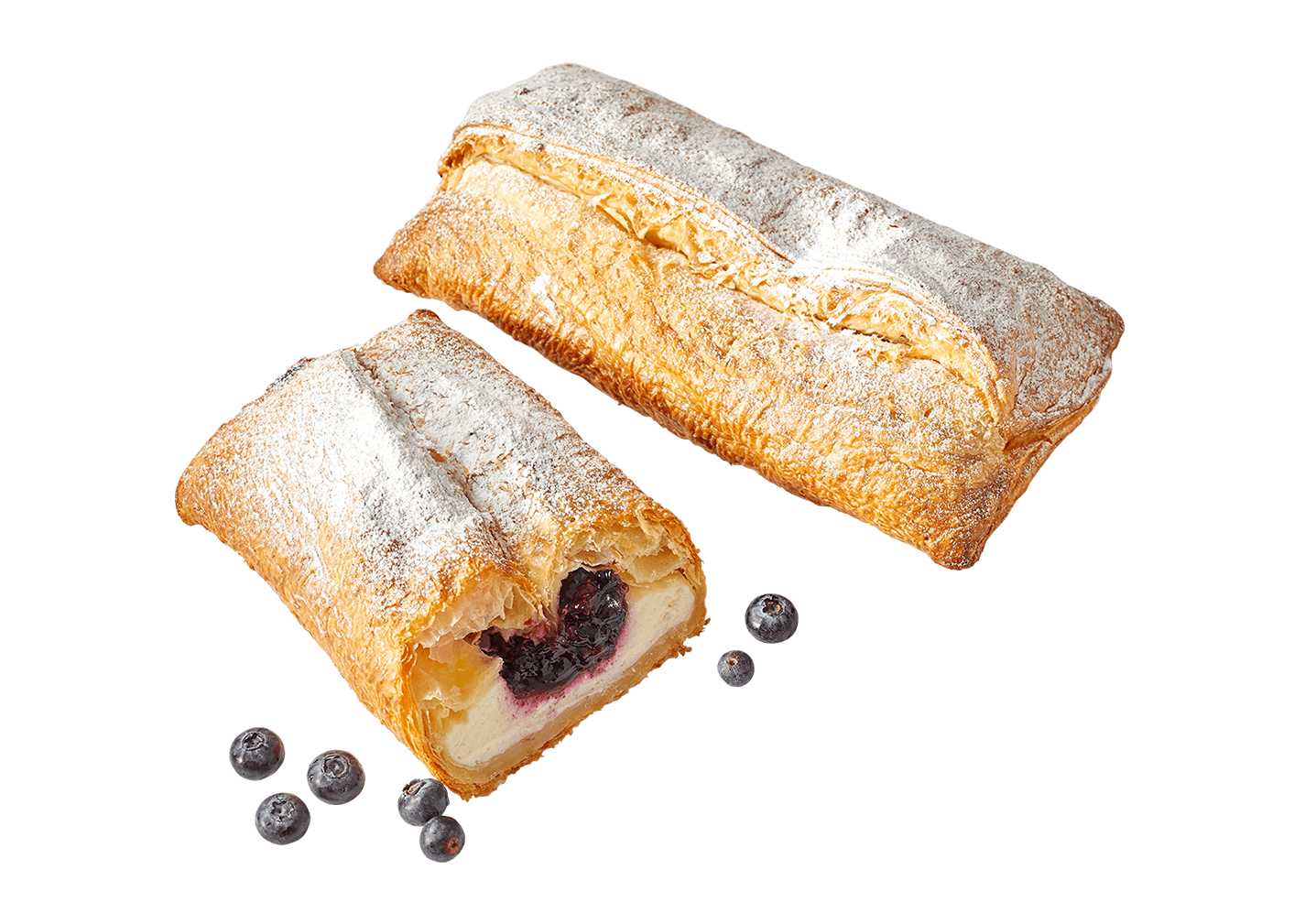 Butter-Strudel-Heidelbeer