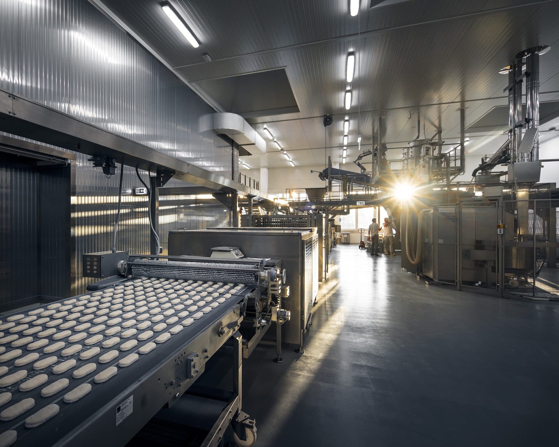 Morgenstimmung in der Produktion